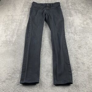 Levis Skinny Fit Jeans Womens 28x29 Black Low‎ Rise